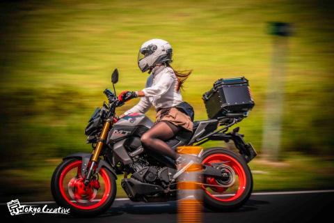 傅天翎 - 機車合影