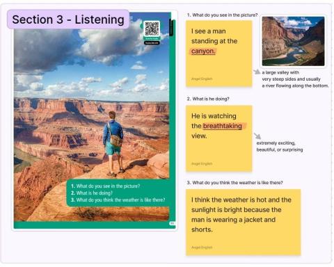 游欣諺 - 《線上英文家教》上課白板
老師上課互動性高，鼓勵學生用英文思考並開口說英文，培養學生語感＆英文能力。