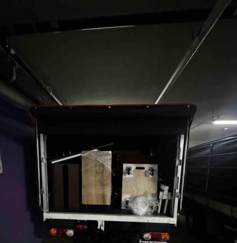 雙北市搬家 家庭垃圾-傢俱家電清運 - 淡水搬總共三車