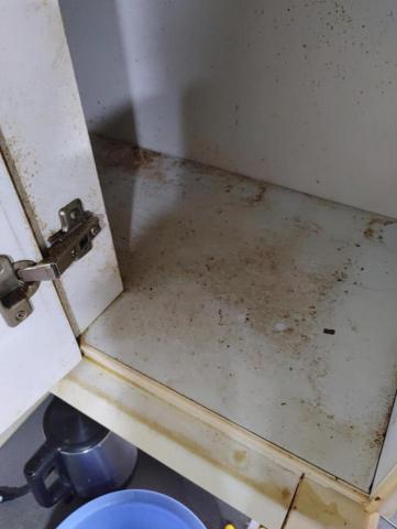 周光山 - 櫥櫃清潔前