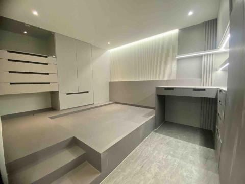 興隆室內裝修 - 全木作主臥房規劃設計