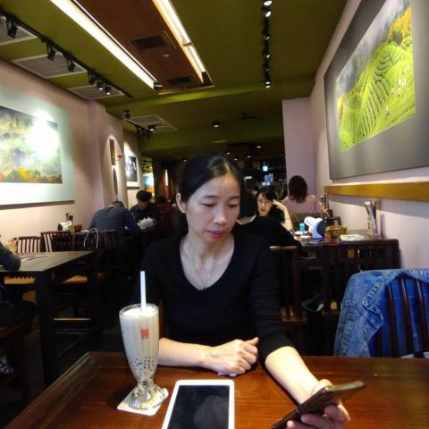 提供行動到府服務的專家蔣 春蓮