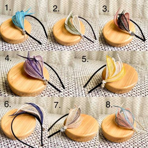 MaeVerland Hatter - Sinamay 手工髮箍（可訂製不同型態）