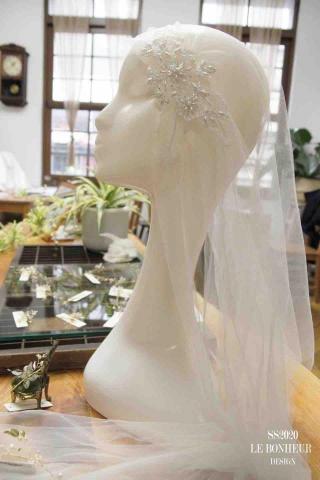 MaeVerland Hatter - 新娘珠繡頭紗訂製