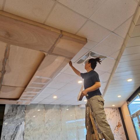 陳老師建築物室內裝修工程管理乙級考照課程 - 油漆批土過程