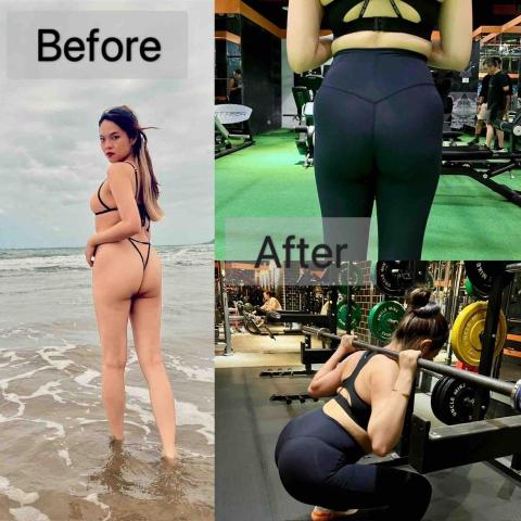 雙北自由教練Mick-柳丁 - 臀肌與微笑線明顯改善與增肌