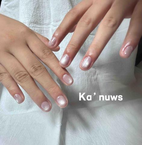 都蘭艾絲美式美甲 - 琉璃珠光貓眼美甲