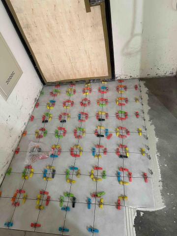 黃建堯 - 玄關地磚