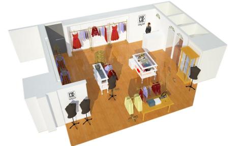 Ling Lin - 百貨專櫃商業空間設計