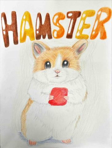 配心 - 色鉛筆畫