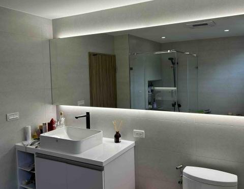 清和室內裝修設計工作室 - 浴室空間放大術