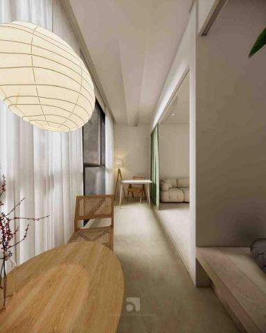 同翕設計有限公司 Themis Design -  士林 W宅｜3D渲染