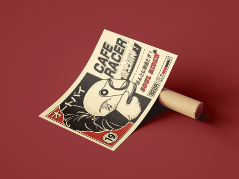 沂｜平面設計 - ｜復古海報設計｜排版設計｜