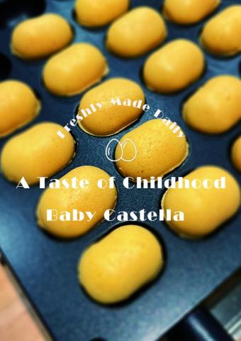 Art__as__ - 雞蛋糕海報-使用簡單的英文標題，讓海報不失單調