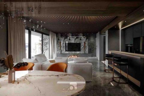 同翕設計有限公司 Themis Design - 新莊 Z宅｜3D渲染