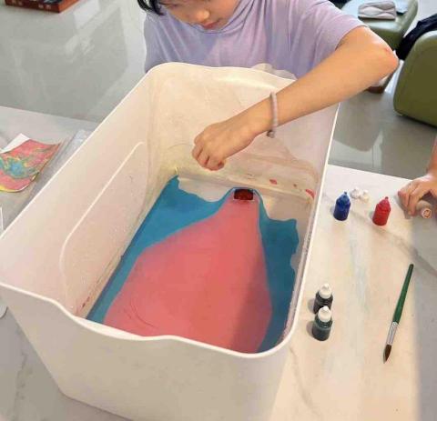 Ivy -  夏令營（國小中低年級）-浮水印扇子