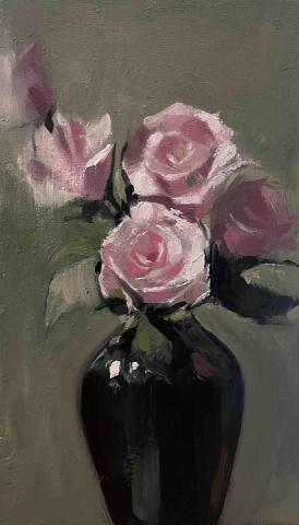 黃楷揚 - 小尺幅油畫示範作品