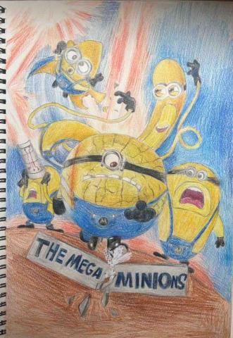 Ivy - 國一-色鉛筆繪畫