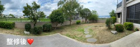 嘉誠園藝/黃昱偉 - 整修後變得很乾淨美觀