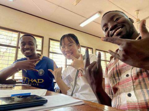 邱榆晴 - 到坦尚尼亞服務～