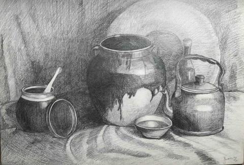 詠荏藝術空間 - 高二學生素描