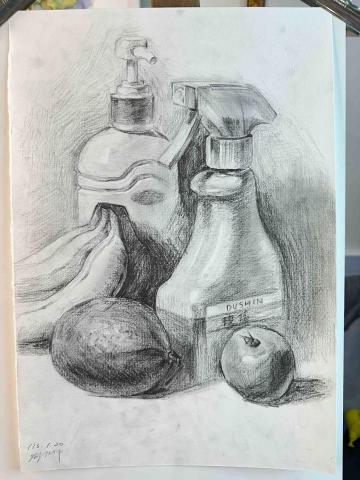 詠荏藝術空間 - 高二學生素描