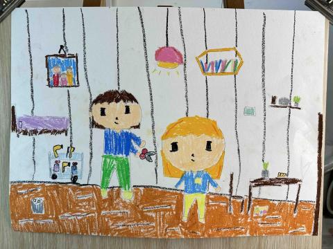 詠荏藝術空間 - 小一想像畫