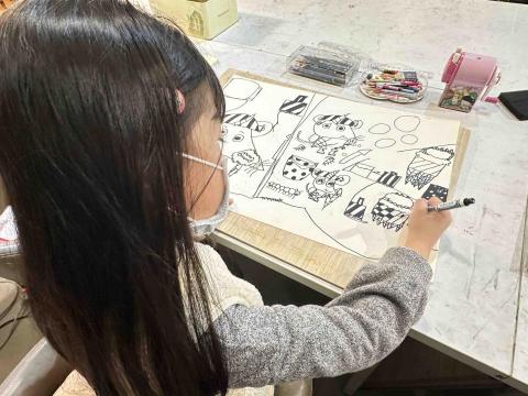 詠荏藝術空間 - 小二學生線畫