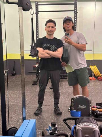 Oscar - 增肌課程的學生