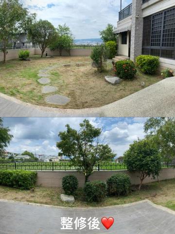 嘉誠園藝/黃昱偉 - 颱風後庭園整修