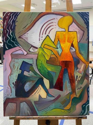 張芷瑜 - 抽象油畫