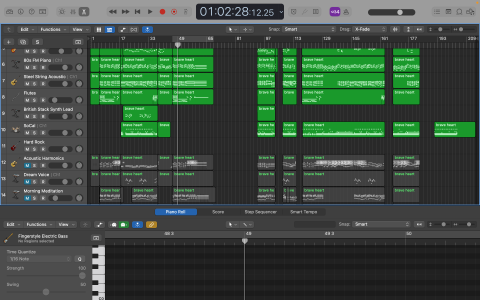 陳詩珈 - Logic Pro 作曲截圖