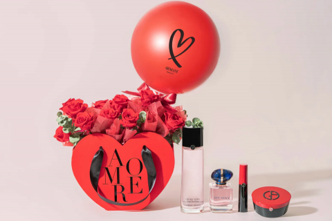 Cindy Huang - ARMANI Beauty 櫃上滿額禮設計製作