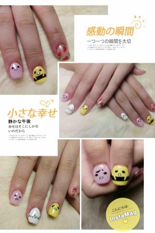 魔幻指～玉芳 - 蛋黃哥美甲