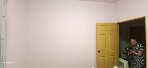 你為什麼不問問神奇海螺呢 - 新竹市東區，社區名稱：比利弗山莊 乳膠漆+拆除壁紙 施工前