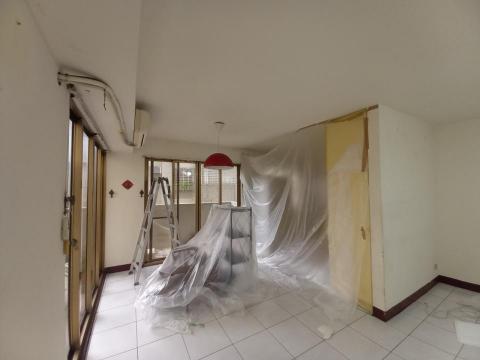 你為什麼不問問神奇海螺呢 - 新竹市，全室不含天花板乳膠漆，社區：工研雙星，施工前