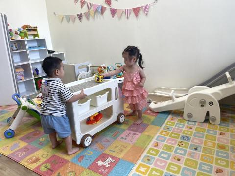 莊雅筑 - 有安全防護措施