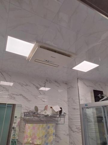 周昆興 - 浴室平板燈配線安裝