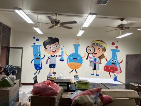 就是我畫彩繪壁畫工作坊 - 