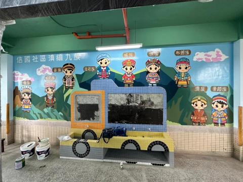 就是我畫彩繪壁畫工作坊 - 