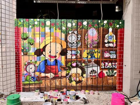 就是我畫彩繪壁畫工作坊 - 