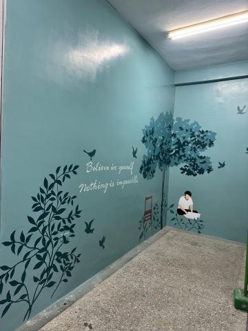 就是我畫彩繪壁畫工作坊 - 