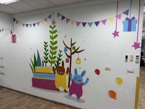 就是我畫彩繪壁畫工作坊 - 