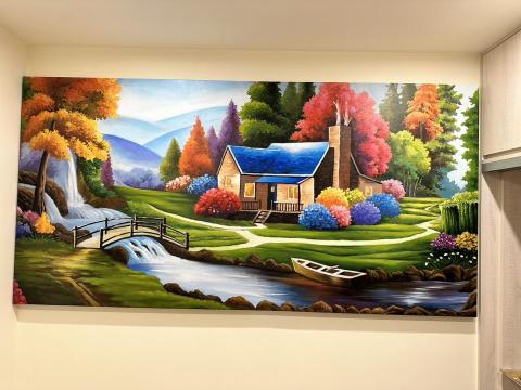 就是我畫彩繪壁畫工作坊 - 