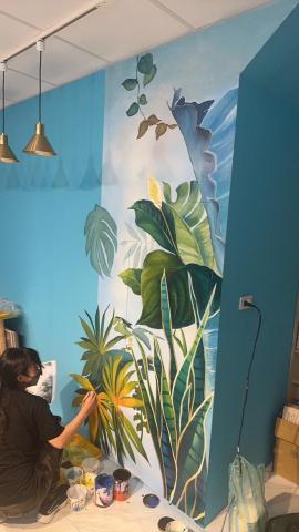 就是我畫彩繪壁畫工作坊 - 