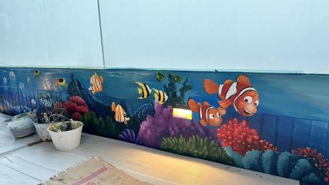 就是我畫彩繪壁畫工作坊 - 