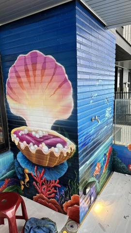 就是我畫彩繪壁畫工作坊 - 