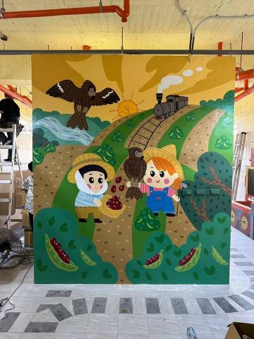 就是我畫彩繪壁畫工作坊 - 