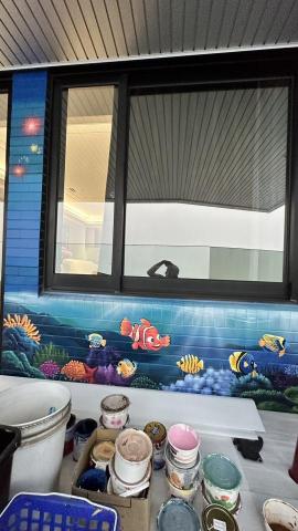 就是我畫彩繪壁畫工作坊 - 