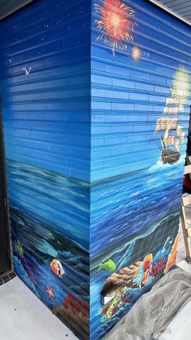 就是我畫彩繪壁畫工作坊 - 